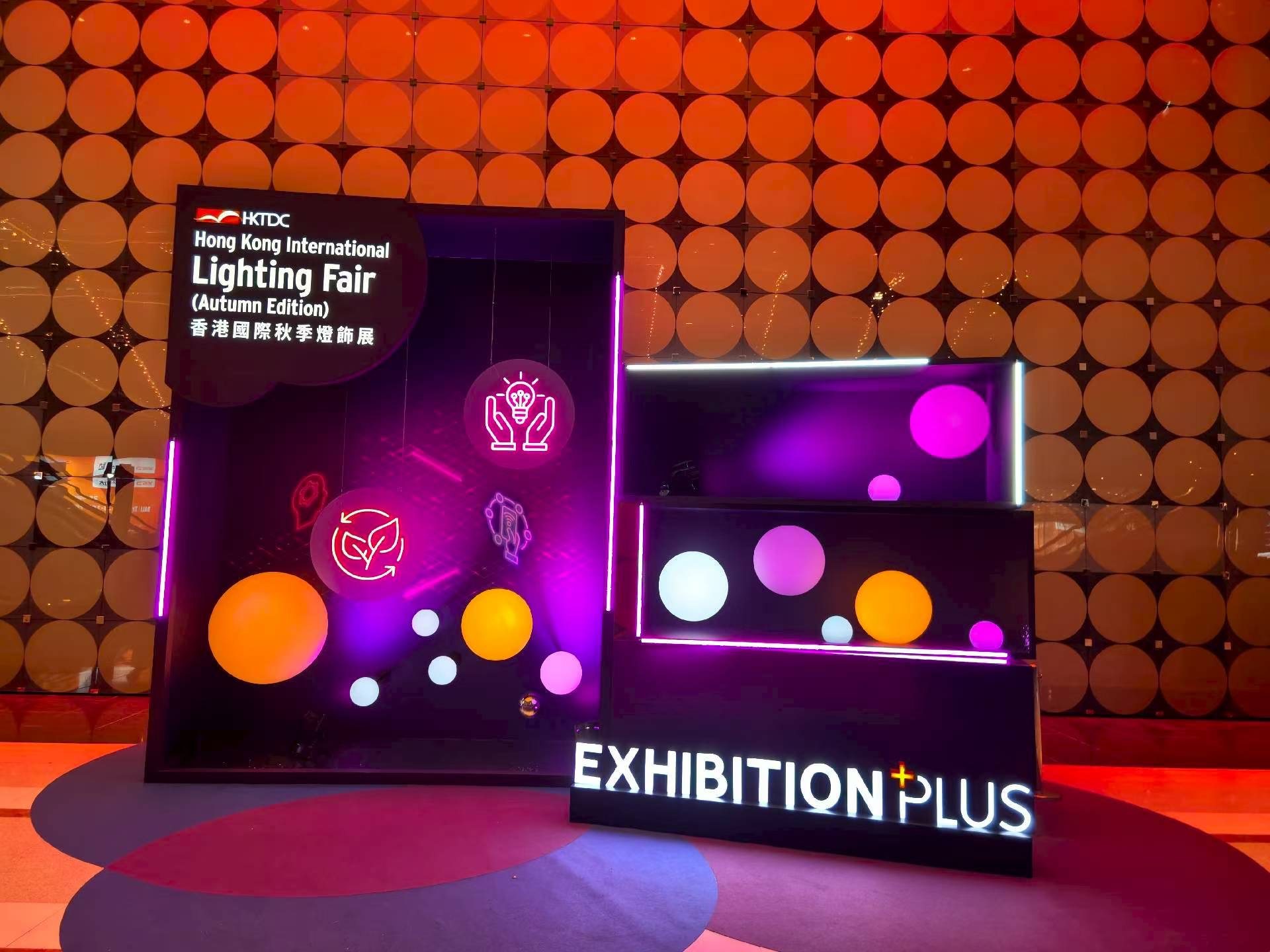 LED ceiling light box was very popular at the HKTDC Hong Kong International Lighting Fair 2025(Autumn Edition)